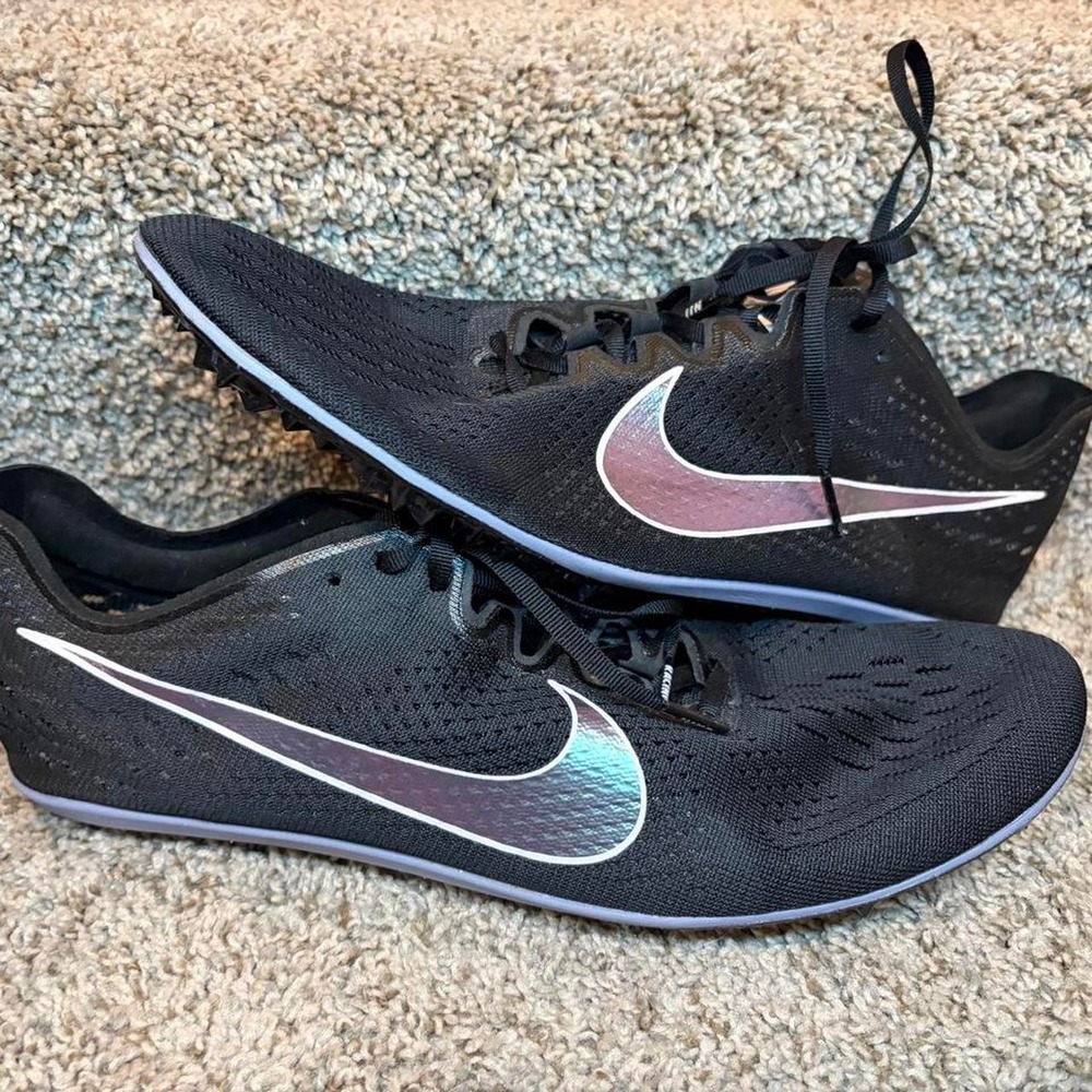 Nike Zoom Distance black track spikes track and field size 14